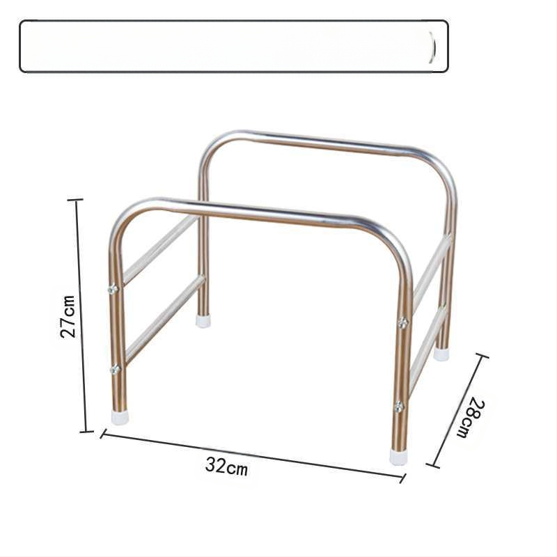 Kerek sarokasztal rozsdamentes acélból, tárolóval, fém vázzal, modell 400, szerelés szükséges