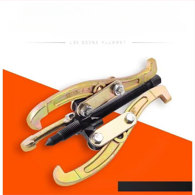 Trīs žokļu kalts vilkšanas instruments gultņu demontāžai – universālais vilcējs, oglekļa tērauds, vilkšanas sērija