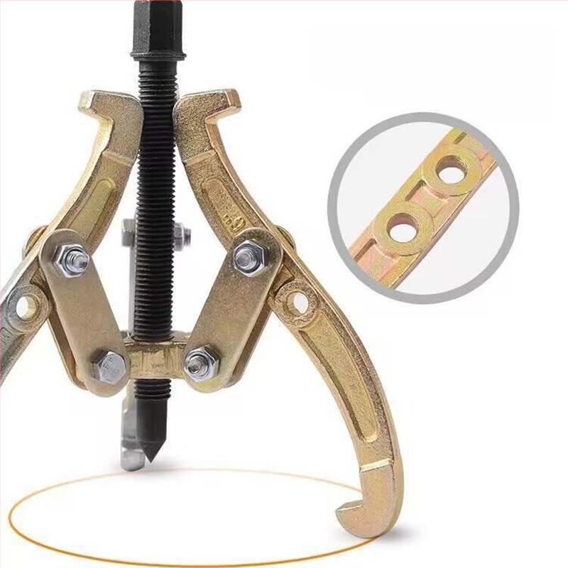 Trīs žokļu kalts vilkšanas instruments gultņu demontāžai – universālais vilcējs, oglekļa tērauds, vilkšanas sērija