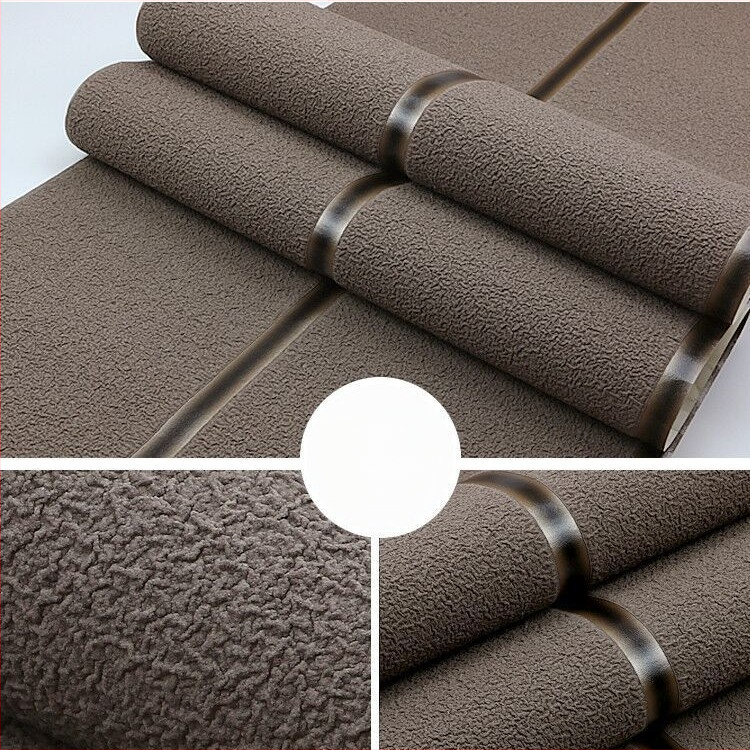 Ταπετσαρία τοίχου – 3D υφή από βελούδου δέρματος ελαφιού, μαρμάρινες ρίγες (Υλικό: μη υφαντό ύφασμα; Λειτουργία: αντιμυκητικό; Διακοσμητικό στυλ: μοτίβο; Στυλ: μοντέρνο λιτό; Μάρκα: Sparta)