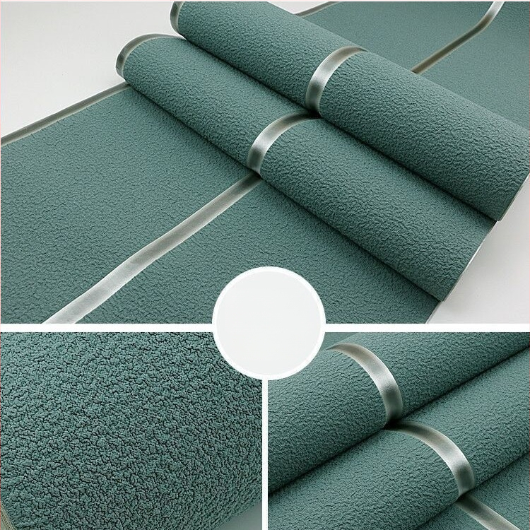 Ταπετσαρία τοίχου – 3D υφή από βελούδου δέρματος ελαφιού, μαρμάρινες ρίγες (Υλικό: μη υφαντό ύφασμα; Λειτουργία: αντιμυκητικό; Διακοσμητικό στυλ: μοτίβο; Στυλ: μοντέρνο λιτό; Μάρκα: Sparta)