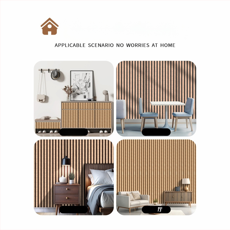 PVC ταπετσαρία τοίχου με υφή ξύλου, αυτοκόλλητη, ανθεκτική στην υγρασία, πολυεπίπεδη, ειδικά εφέ, Νέο κινεζικό στυλ, για φόντο τηλεόρασης