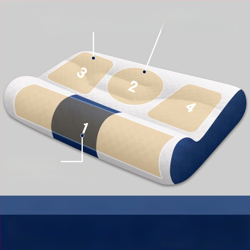 Ji Ren Tang цервикална масажна възглавница, правоъгълна форма, за едно лице, мултифункционална, пълнител: 14863995