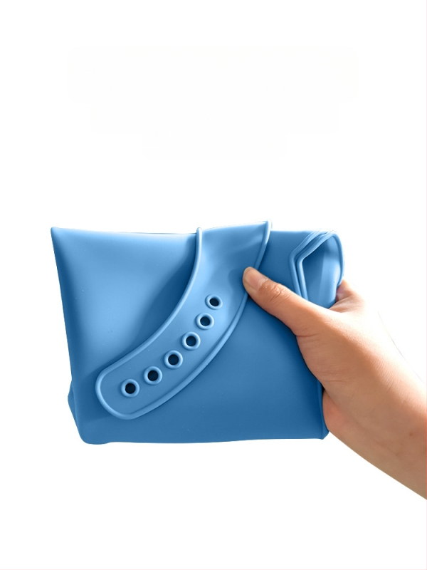 Bibs din silicon pentru adulți, impermeabil, absorbant pentru salivă