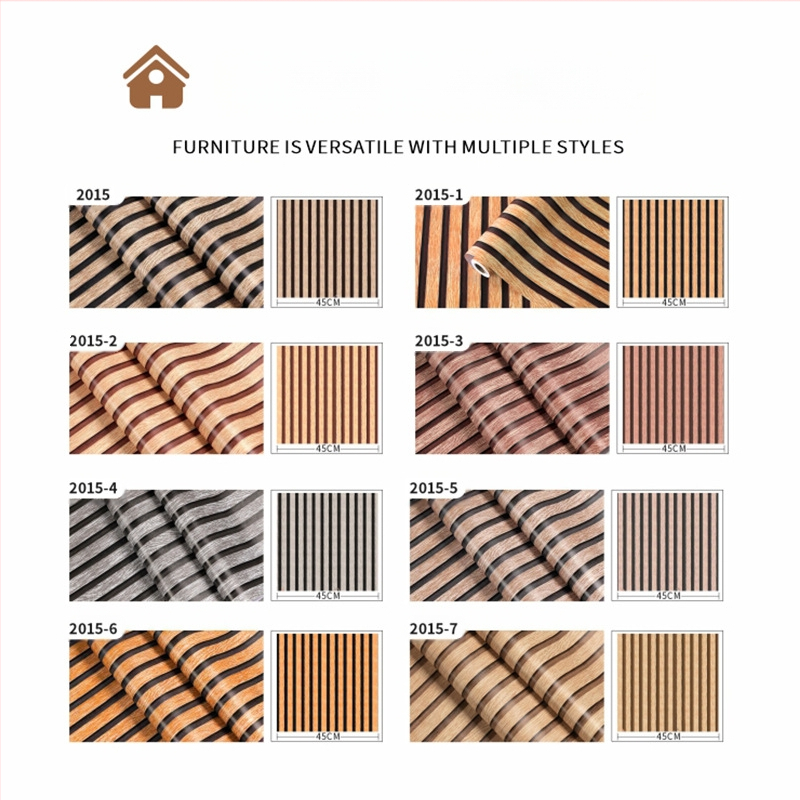 Sienas apdare ar koka tekstūru – PVC, ūdensizturīga, pret pelējumu un traipu izturīga, pašlīmējoša, premium dekors