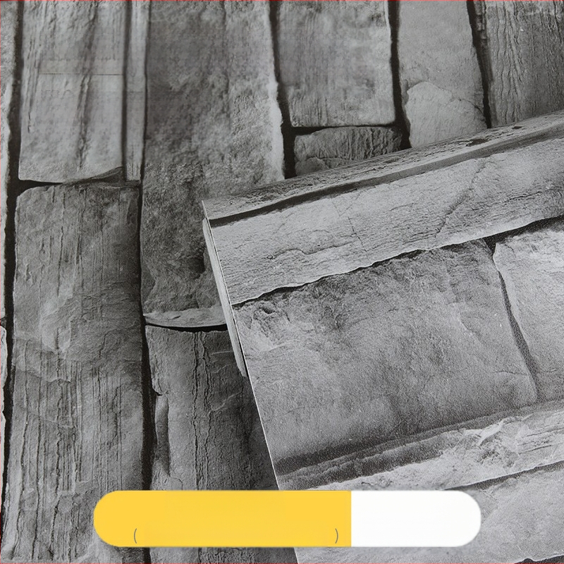 3D ķieģeļu raksts tapete, pašlīmējoša, PVC, ūdensizturīga, moderns minimālisma stils