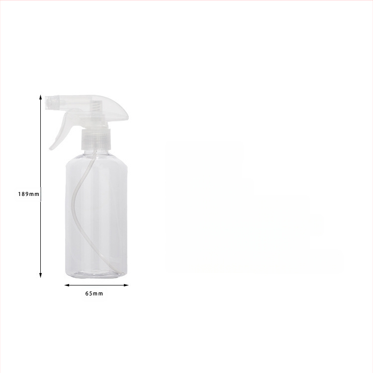 PET dozuojamas buteliukas su purškimo antgaliu, talpa 500 ml