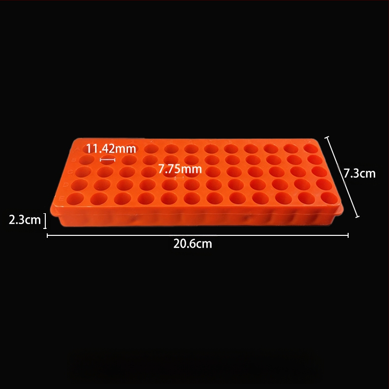 Placă cu 60 găuri, panou dublu, material nou, capacitate 0.5/1.5/2 ml
