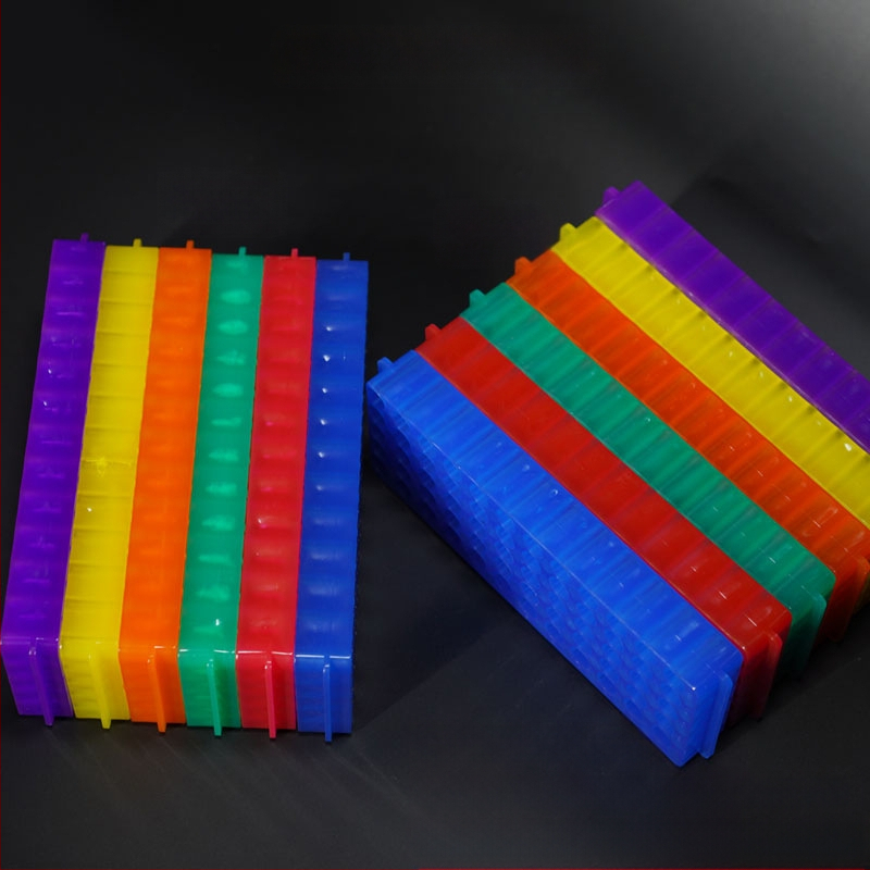 Placă cu 60 găuri, panou dublu, material nou, capacitate 0.5/1.5/2 ml