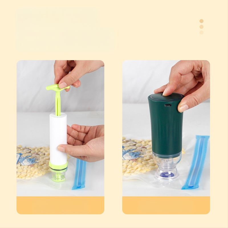 Вакуумна торба с въздушен клапан и цип – хранително качество, многократна употреба, самозатваряща, компресионна вакуум опаковка