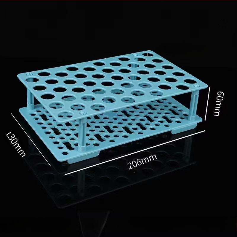 Raft pentru tuburi de centrifugare, demontabil, multifuncțional, compatibil cu tuburi de 10 ml, 15 ml și 50 ml, model WP