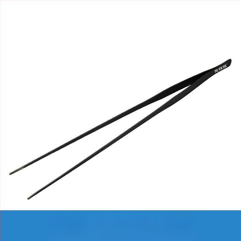 Instrumente pentru amenajare acvariu din oțel inoxidabil: pense din oțel, clemă de hrănire prelungită și foarfecă pentru plante acvatice