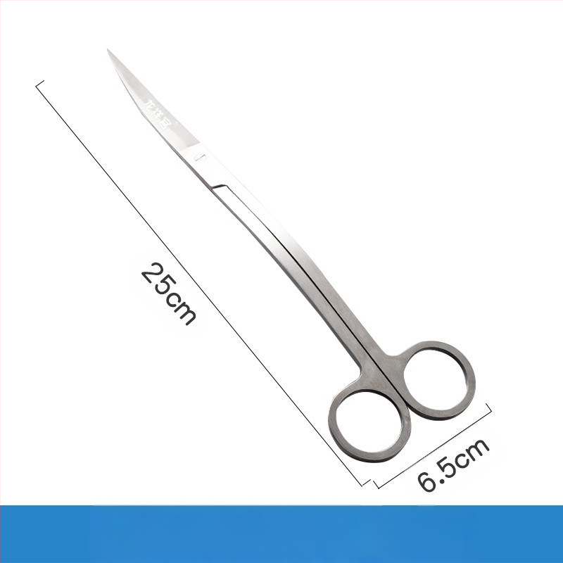 Instrumente pentru amenajare acvariu din oțel inoxidabil: pense din oțel, clemă de hrănire prelungită și foarfecă pentru plante acvatice