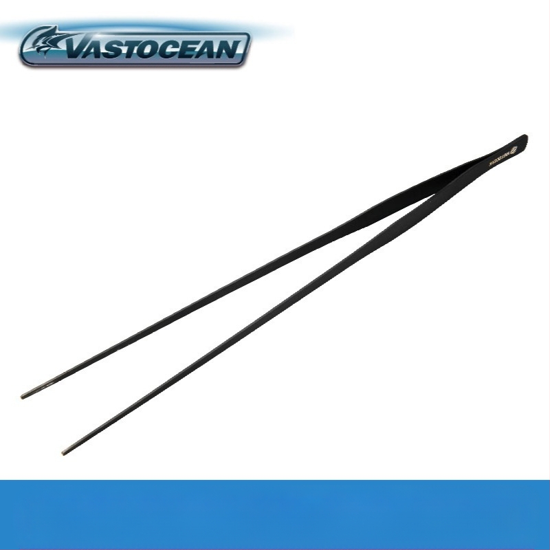 Instrumente pentru amenajare acvariu din oțel inoxidabil: pense din oțel, clemă de hrănire prelungită și foarfecă pentru plante acvatice