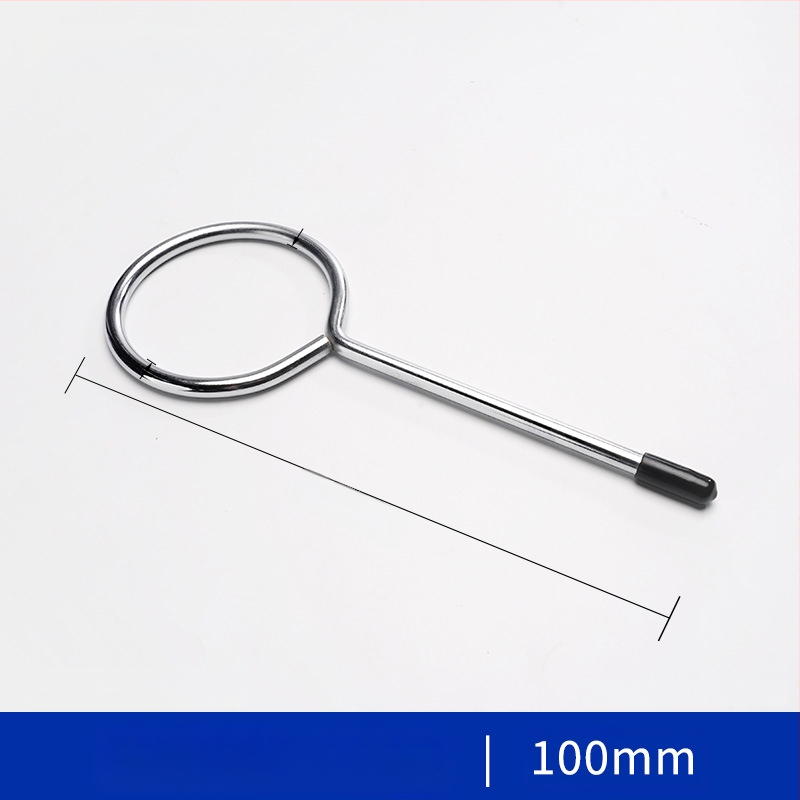 Laboratorijas tērauda statīvs ar gredzenveida turētāju un kolbu apkures stieņa atbalstam