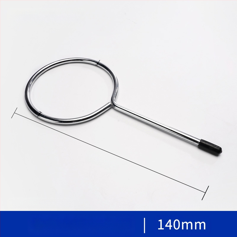 Laboratorijas tērauda statīvs ar gredzenveida turētāju un kolbu apkures stieņa atbalstam