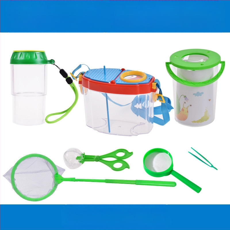 Vaikų vabzdžių stebėjimo dėžutė – skaidri edukacinė žaisliukas; Medžiaga: ABS acrylic; DIY: Taip; Daugiafunkcinė: Taip; Elektros: Ne; Tinkamas amžius 7–14 metų