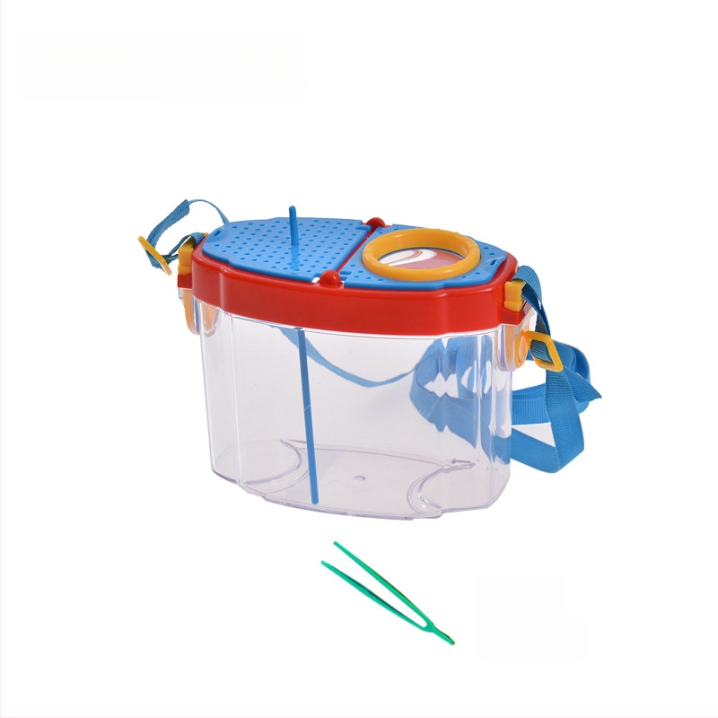 Vaikų vabzdžių stebėjimo dėžutė – skaidri edukacinė žaisliukas; Medžiaga: ABS acrylic; DIY: Taip; Daugiafunkcinė: Taip; Elektros: Ne; Tinkamas amžius 7–14 metų