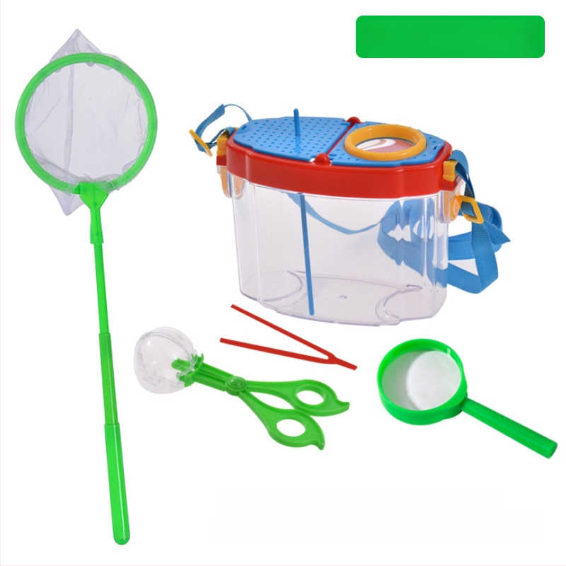 Vaikų vabzdžių stebėjimo dėžutė – skaidri edukacinė žaisliukas; Medžiaga: ABS acrylic; DIY: Taip; Daugiafunkcinė: Taip; Elektros: Ne; Tinkamas amžius 7–14 metų