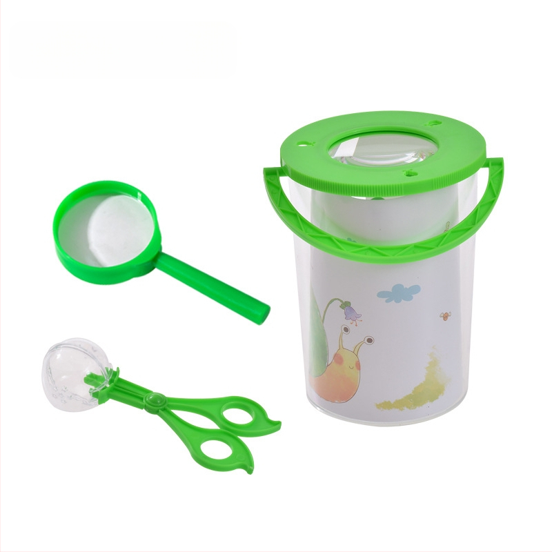 Vaikų vabzdžių stebėjimo dėžutė – skaidri edukacinė žaisliukas; Medžiaga: ABS acrylic; DIY: Taip; Daugiafunkcinė: Taip; Elektros: Ne; Tinkamas amžius 7–14 metų