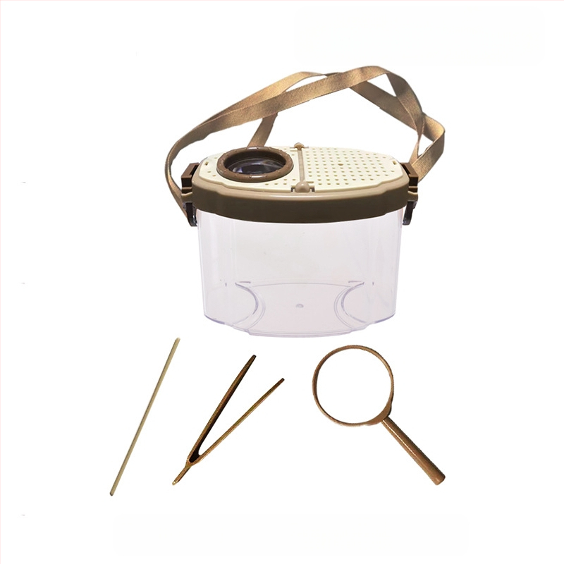 Vaikų vabzdžių stebėjimo dėžutė – skaidri edukacinė žaisliukas; Medžiaga: ABS acrylic; DIY: Taip; Daugiafunkcinė: Taip; Elektros: Ne; Tinkamas amžius 7–14 metų