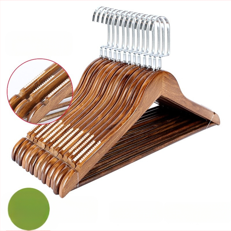 Sibaiduo ruhatartó — testreszabható, 10 darabos csomag, alkalmas ruhákra, nadrágokra és nyakkendőkre