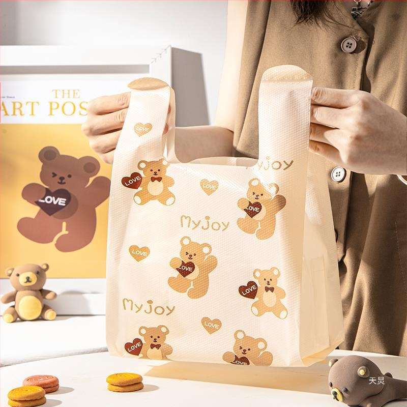 Pungi plastice groase pentru ambalare la livrare, calitate alimentară, de-unică folosință, personalizabile