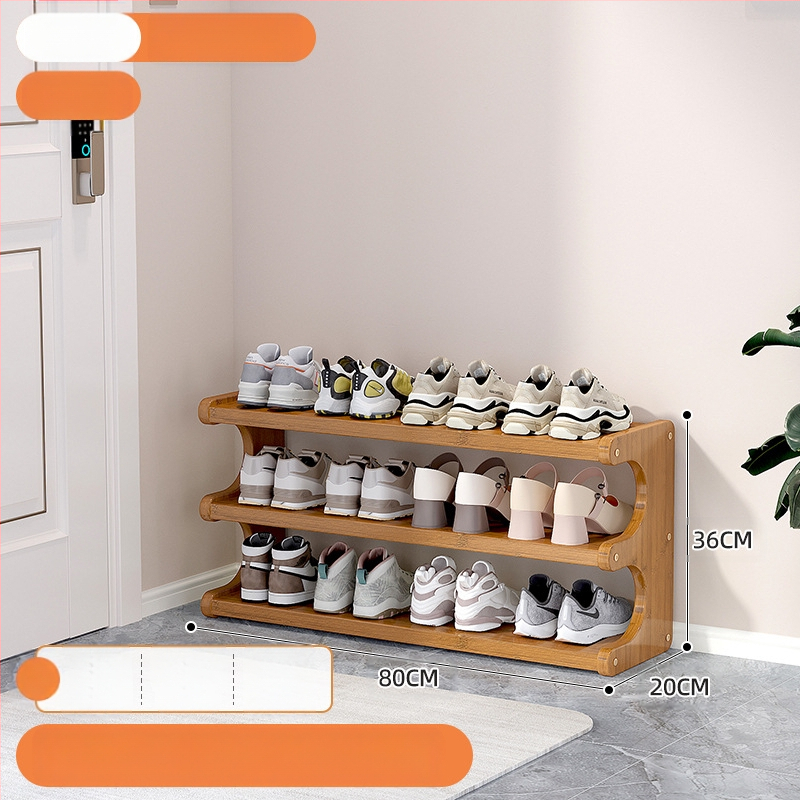 Beltéri cipőállvány, többemeletes, különleges formájú, bejárati tárolásra, modell UXXJ, anyag Nanzhu + sűrű lemez, stílus könnyű luxus, nagy kapacitás