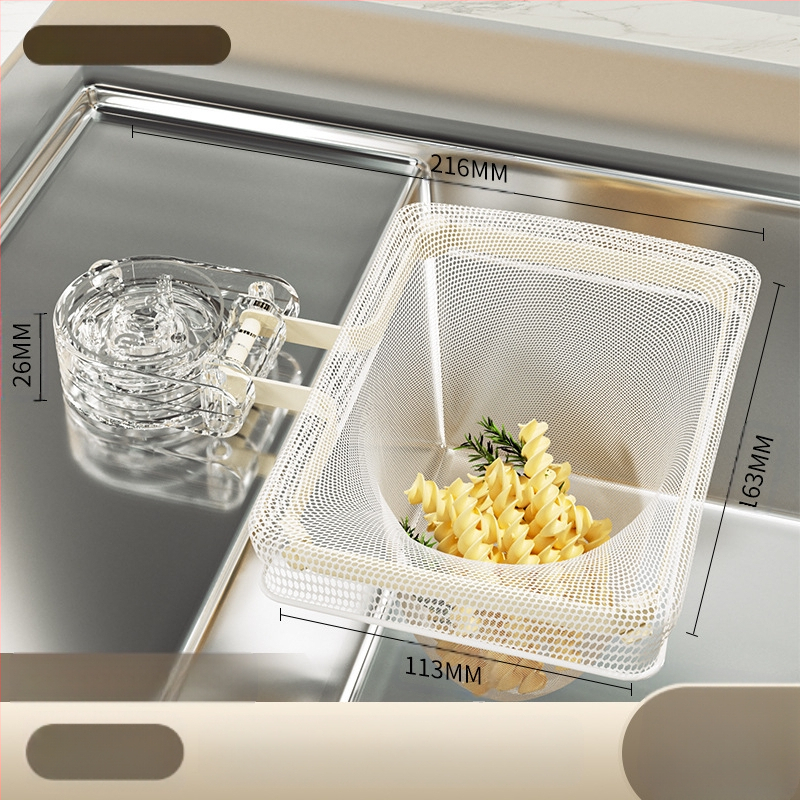 Matsumoto Mreža za odvod vode u sudoperu - PP filtracijska mreža za ostatke, prilagodljiv logotip