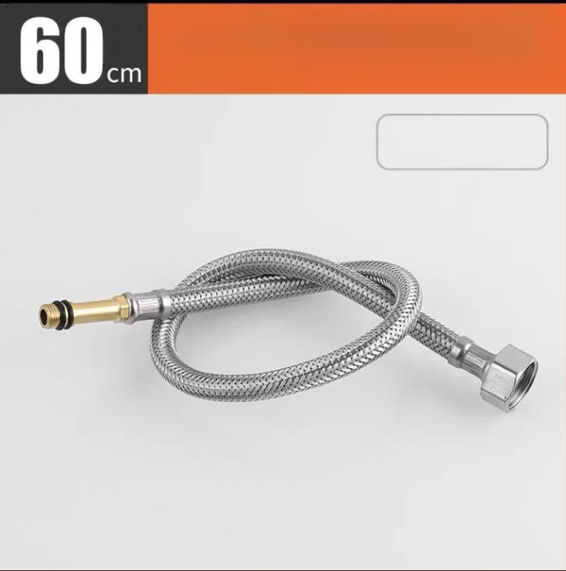 Kuchynský stenový miešací kohút na drezu, nerezová oceľ, brúsený povrch, keramické jadro ventilu, Skoni model 01