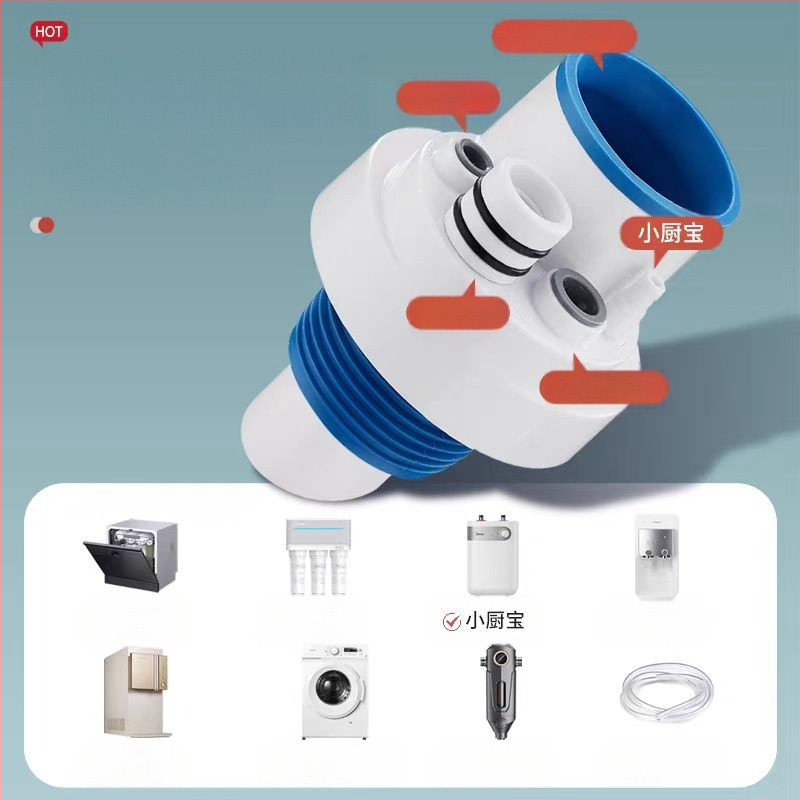 Φίλτρο αποσμητικής διήθησης με πέντε κατευθύνσεις για κουζίνα — Τύπος Α, ABS, Anyi, μοντέρνο μινιμαλιστικό σχέδιο