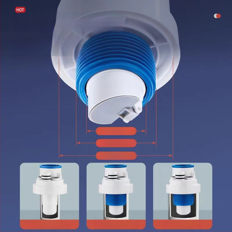 Φίλτρο αποσμητικής διήθησης με πέντε κατευθύνσεις για κουζίνα — Τύπος Α, ABS, Anyi, μοντέρνο μινιμαλιστικό σχέδιο