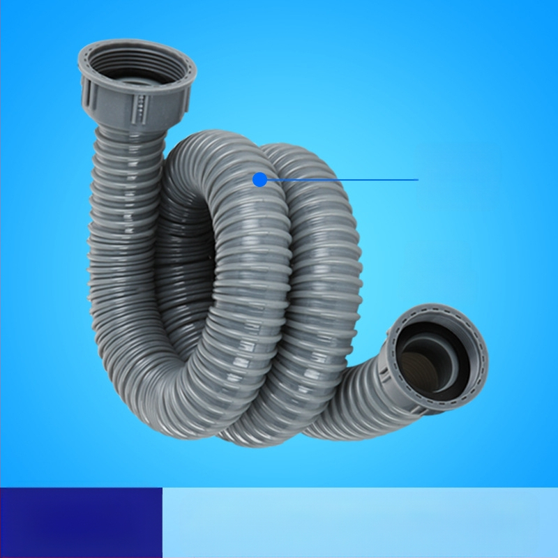 Αποχέτευση νεροχύτη μονής δεξαμενής με επέκταση σωλήνα και αντιμυρωτικός σωλήνας (Μονή νεροχύτης; Επέκταση σωλήνα; Αντιμυρωτικός σωλήνας)