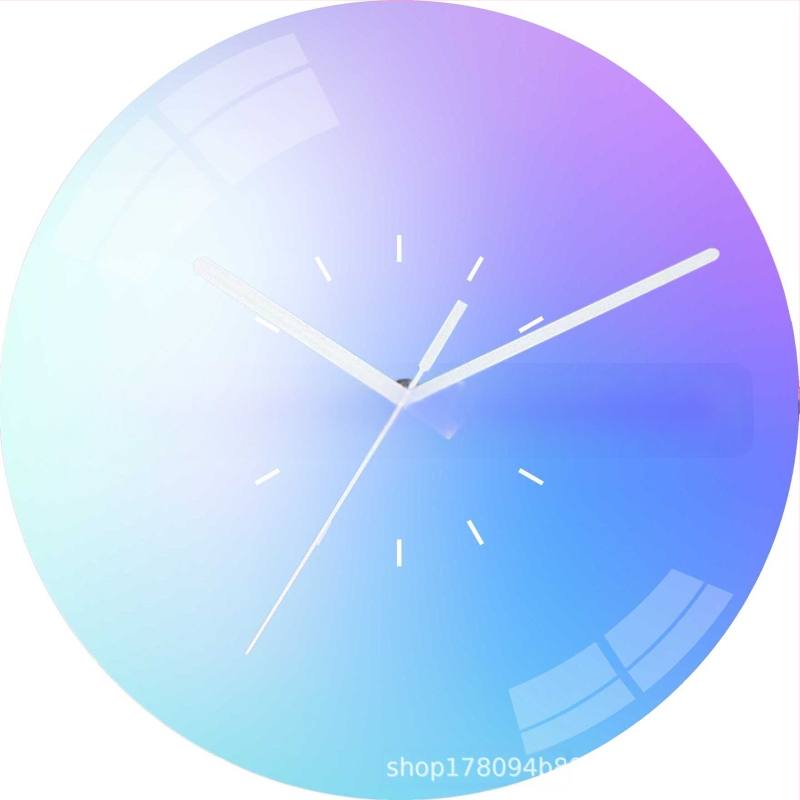 Ceas de perete cu mișcare sweep pe secundă | Star Time model 03, alimentat cu baterie