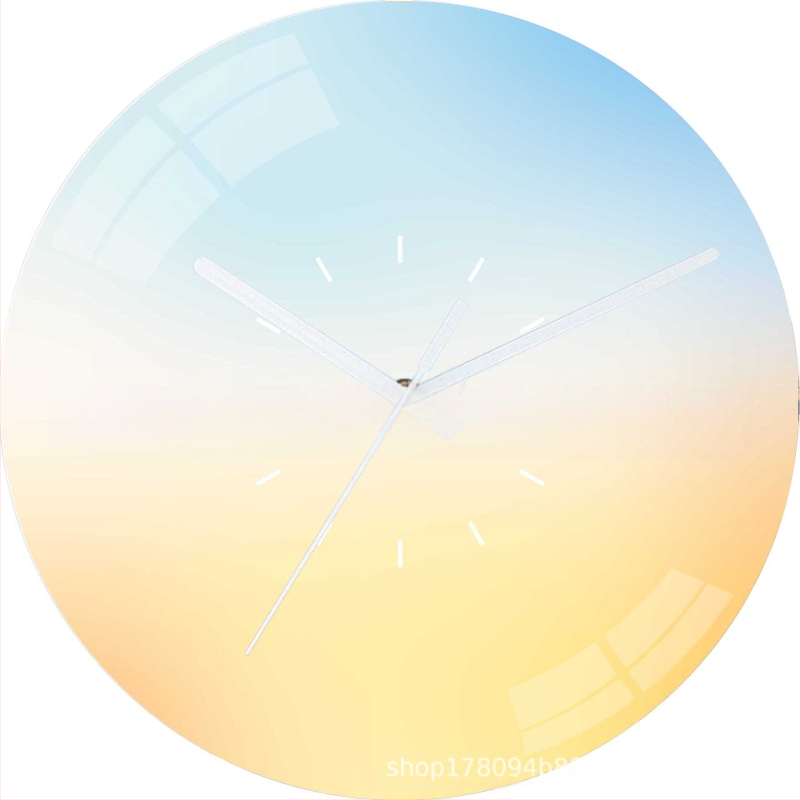 Ceas de perete cu mișcare sweep pe secundă | Star Time model 03, alimentat cu baterie