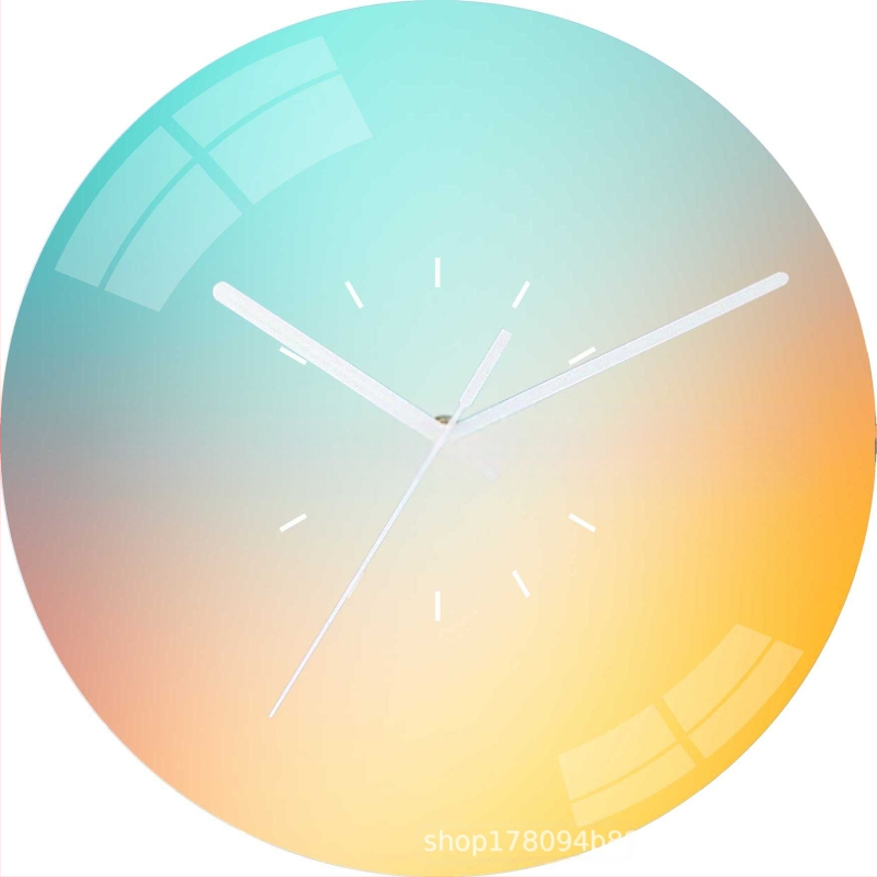 Ceas de perete cu mișcare sweep pe secundă | Star Time model 03, alimentat cu baterie