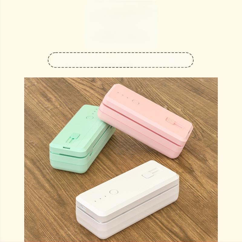 Prijenosni uređaj za zatvaranje paketa hrane, ABS plastika kućište, težina 170 g, kapacitet 1001-1500 ml, Model: Devet generacija, Prilagodljiv