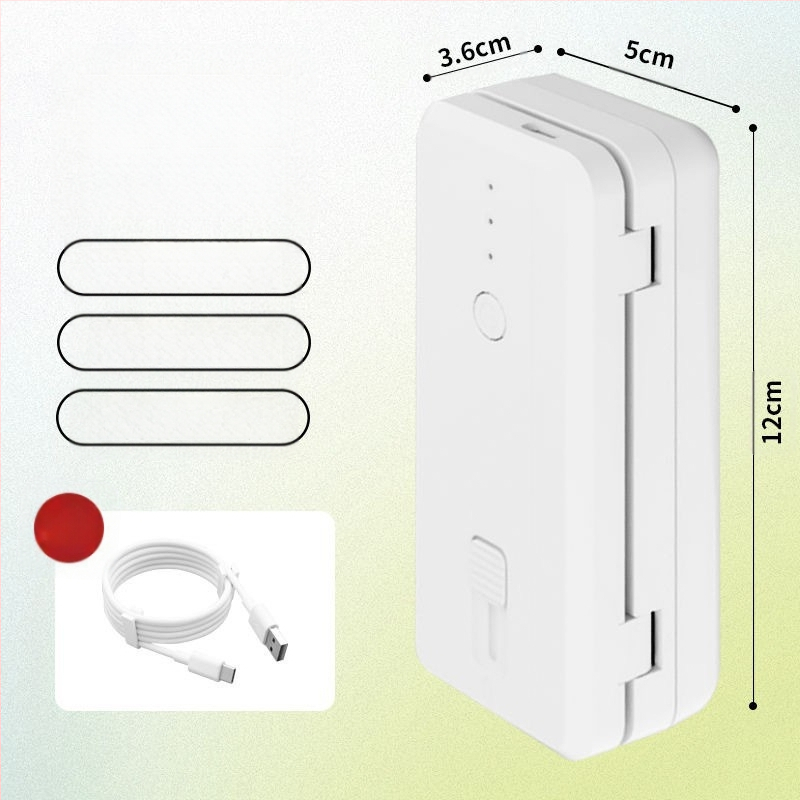 Prijenosni uređaj za zatvaranje paketa hrane, ABS plastika kućište, težina 170 g, kapacitet 1001-1500 ml, Model: Devet generacija, Prilagodljiv