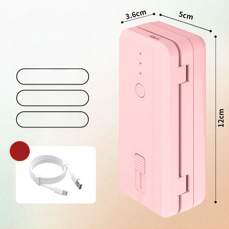 Prijenosni uređaj za zatvaranje paketa hrane, ABS plastika kućište, težina 170 g, kapacitet 1001-1500 ml, Model: Devet generacija, Prilagodljiv