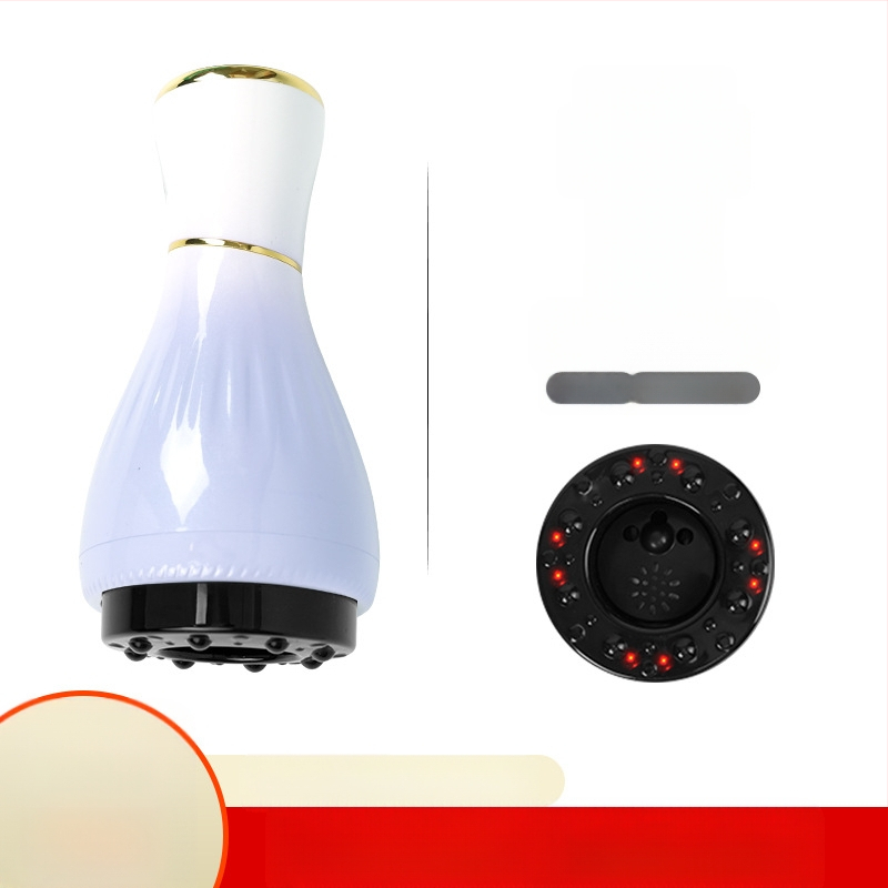 Elektriline gua sha massaažiseade koos kausikuppidega ja mooksibustiooniga (USB toitmine, nupu kontroll, mudel MK-A, temperatuurivahemik 0–48°C, ABS)