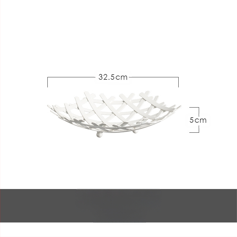 Nehrđajući čelični pladanj za voće, moderan nordijski dizajn, lagani luksuz; Marka Joint Carpenter; Stil: Jednostavan; Na tržište: proljeće 2020; Kvaliteta: Prva klasa