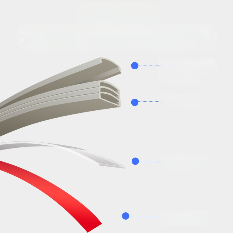 Bandă de etanșare pentru uși și ferestre, multistrat, poate fi ruptă cu mâna, rezistentă la uzură, pentru uși și ferestre, marca Tobs ken