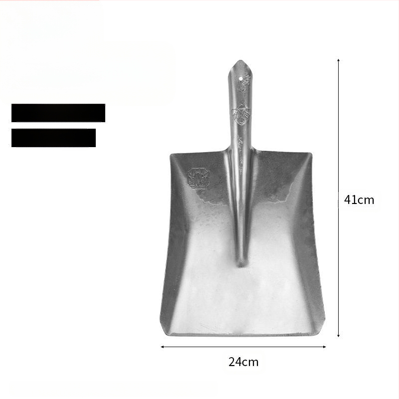 Tűzoltó ásó magas szénacél fejjel és fa nyéllel, bányászati felhasználásra — Golden Dragon