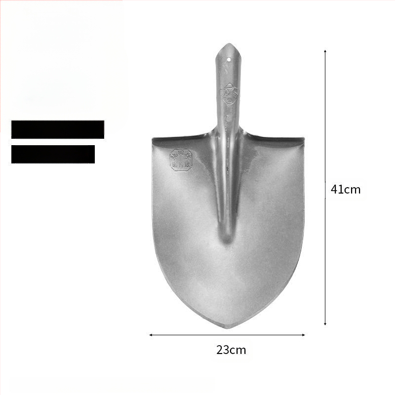 Tűzoltó ásó magas szénacél fejjel és fa nyéllel, bányászati felhasználásra — Golden Dragon