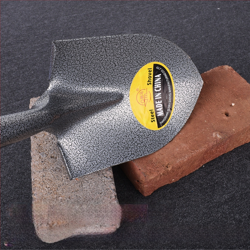 Манганова стоманена едночастна лопата за копаене