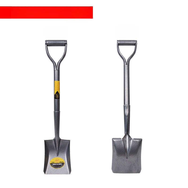 Манганова стоманена едночастна лопата за копаене