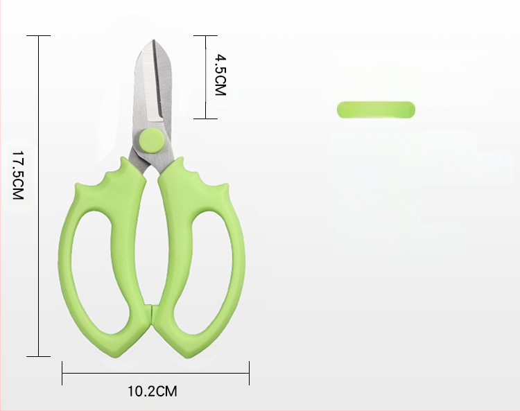 Flowery Edge škare za rezanje cvijeća sa širokom glavom – vrtni alat za cvjećare i kućne vrtare