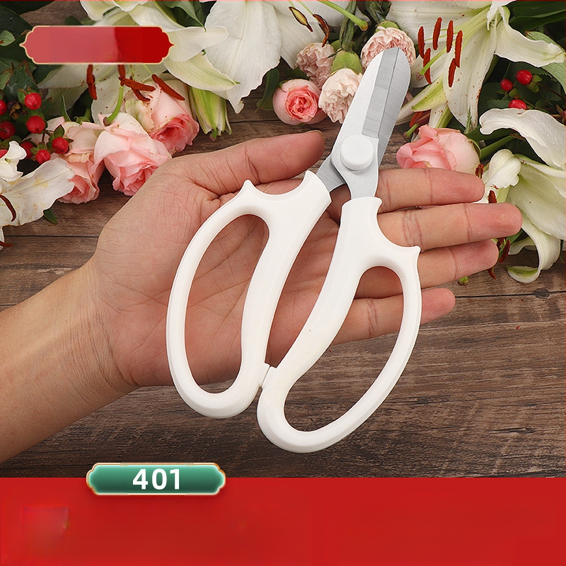 Flowery Edge škare za rezanje cvijeća sa širokom glavom – vrtni alat za cvjećare i kućne vrtare