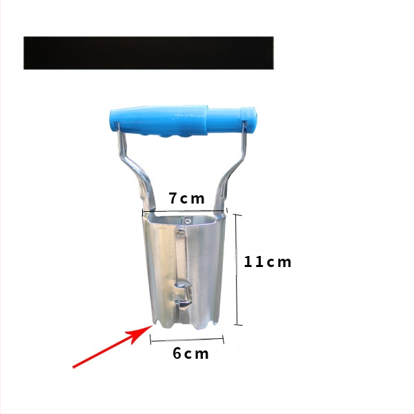 Transplantator din oțel inoxidabil pentru răsaduri – unealtă de grădină GRANPA/Old Pan, personalizabil