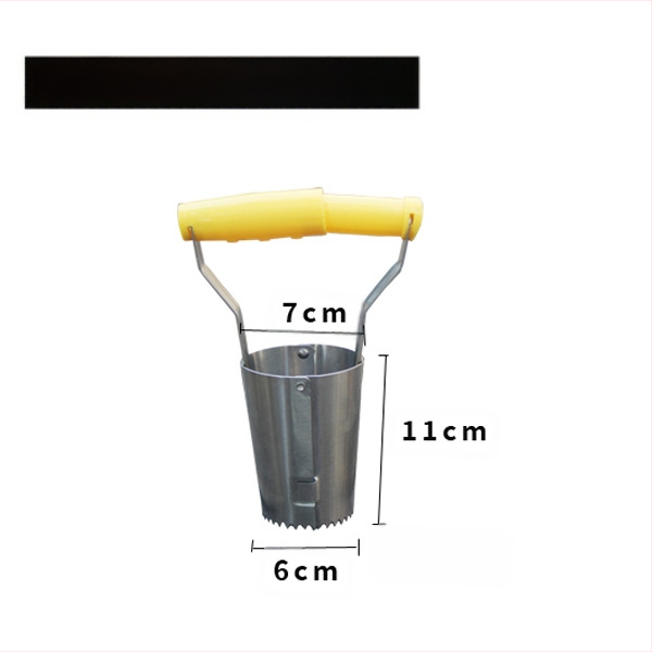 Transplantator din oțel inoxidabil pentru răsaduri – unealtă de grădină GRANPA/Old Pan, personalizabil